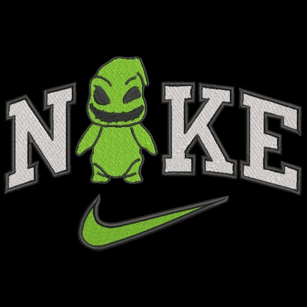 Nike Oogey Boogie Sweatshirt YOUTH Embroidered Kids Crewneck Halloween Nightmare